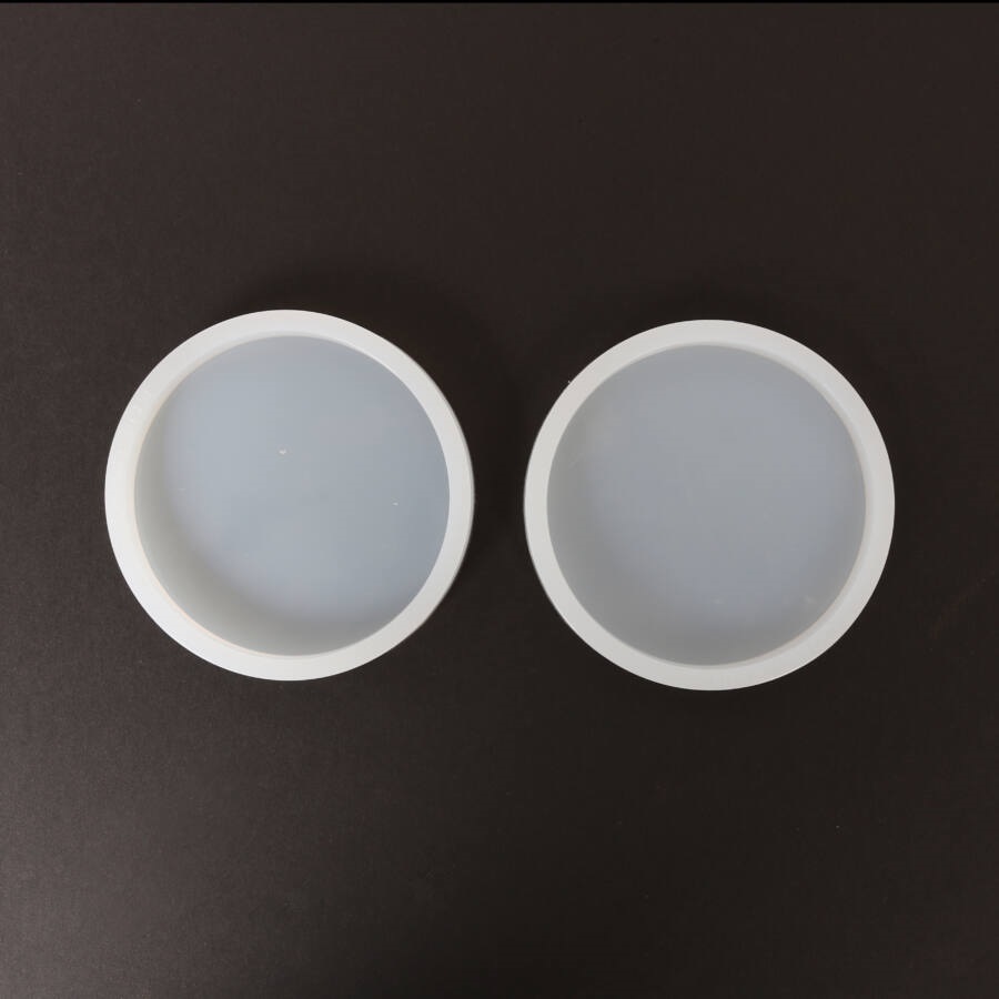 Formă profesională din silicon, transparentă, rotunda